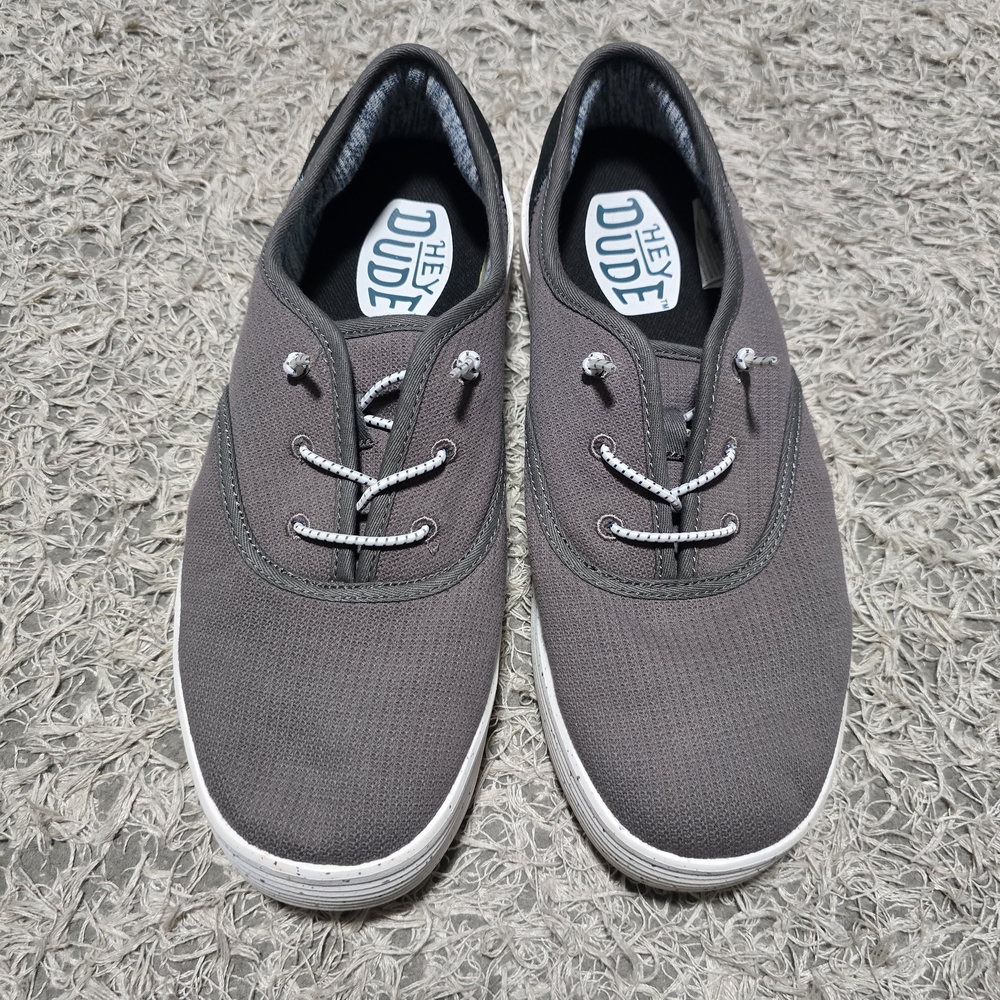 Hey Dude Men's Gray Casual Shoes - Picture 2 of 3